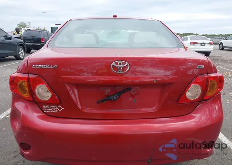 2010 Toyota Corolla Le из США, поврежденный, VIN 2T1BU4EE7AC241277